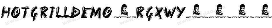 Hotgrilldemo-rgxWy字体转换