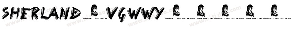Sherland-VGWWy字体转换
