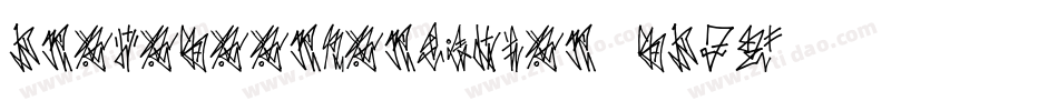 BravadaArmaRegular-dB7Z字体转换
