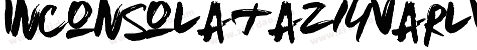 InconsolataZi4varlvarquBold-o4Xz字体转换