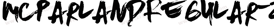 McparlandRegular-ZJXz字体转换