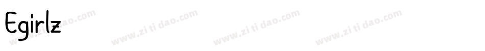 Egirlz字体转换