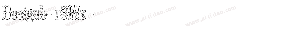 Design6-r3Wx字体转换
