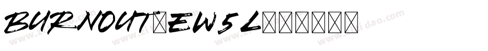 Burnout-eW5l字体转换