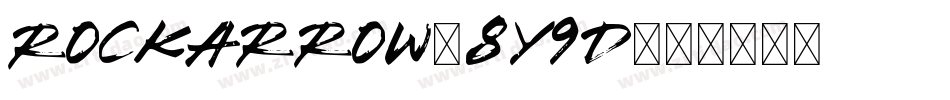 RockArrow-8Y9D字体转换 RockArrow-8Y9D字体转换