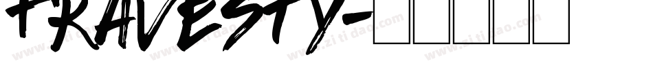 Travesty字体转换