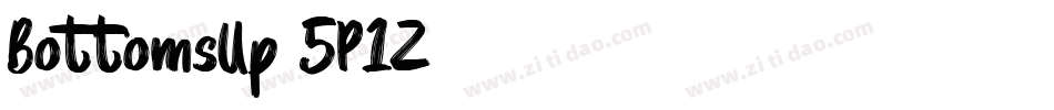 BottomsUp-5P1Z字体转换