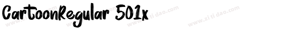 CartoonRegular-5O1x字体转换