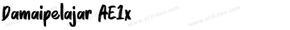 Damaipelajar-AE1x字体转换