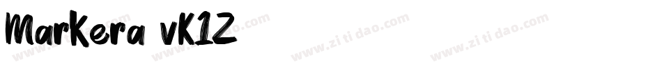 Markera-vK1Z字体转换 Markera-vK1Z字体转换
