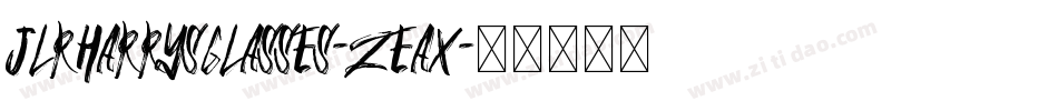 JlrHarrysGlasses-ZEax字体转换