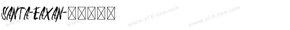 Santa-EaXAn字体转换