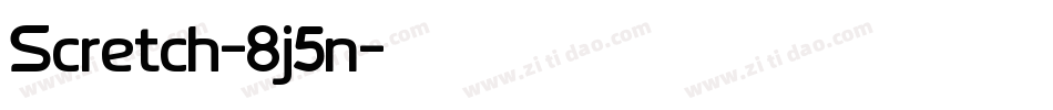 Scretch-8j5n字体转换 Scretch-8j5n字体转换