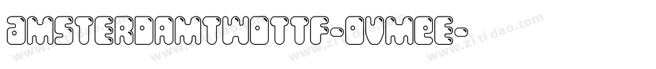AmsterdamTwoTtf-OVMEe字体转换