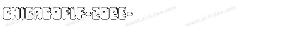 Chicagoflf-2OEe字体转换