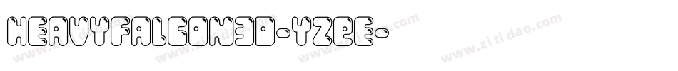 HeavyFalcon3D-yzEe字体转换