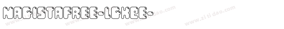 Nagistafree-lgKEe字体转换