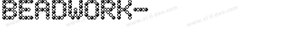Beadwork字体转换