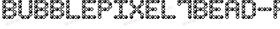 BubblePixel7Bead-PyKZ字体转换