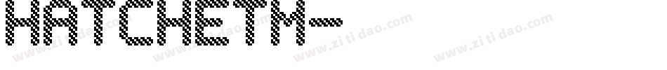 hatchetm字体转换