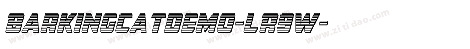 Barkingcatdemo-lR9w字体转换
