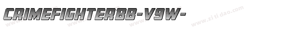 CrimefighterBb-V9w字体转换 CrimefighterBb-V9w字体转换