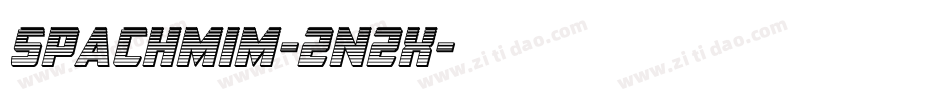 Spachmim-2n2X字体转换