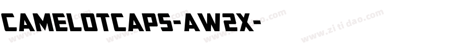 Camelotcaps-aW2x字体转换