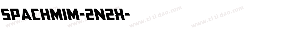 Spachmim-2n2X字体转换