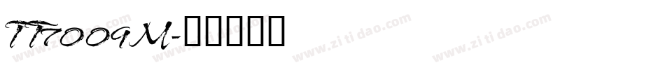 TT7009M字体转换