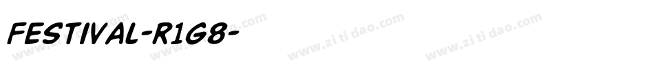 Festival-r1g8字体转换