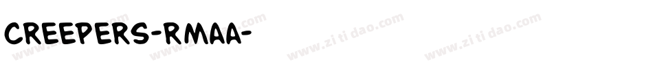 Creepers-rmAA字体转换