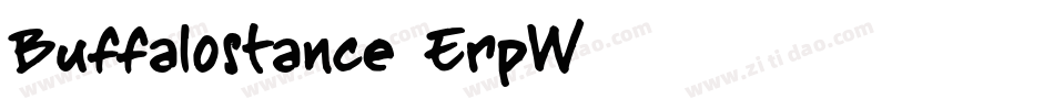 Buffalostance-ErpW字体转换