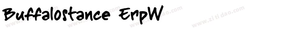 Buffalostance-ErpW字体转换