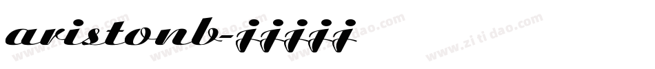 aristonb字体转换