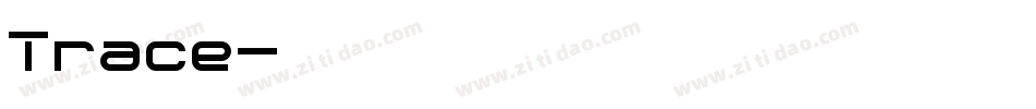 Trace字体转换