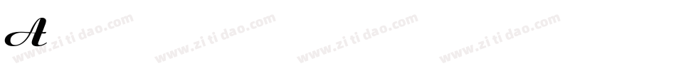 Aristokratzierbuchstaben-gxop字体转换