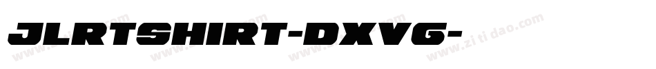 JlrTShirt-dxVg字体转换
