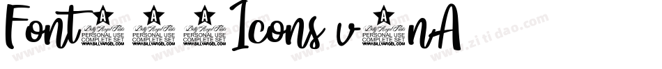 Font120Icons-v0nA字体转换