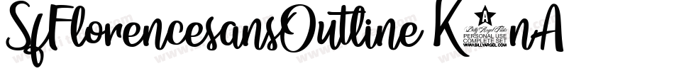SfFlorencesansOutline-K0nA字体转换 SfFlorencesansOutline-K0nA字体转换