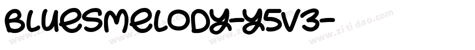 BluesMelody-y5V3字体转换