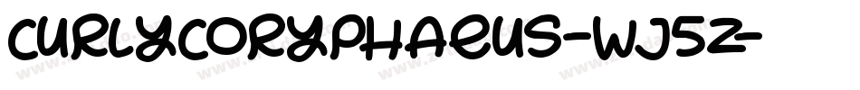 CurlyCoryphaeus-wJ5z字体转换 CurlyCoryphaeus-wJ5z字体转换