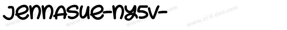 JennaSue-nY5V字体转换
