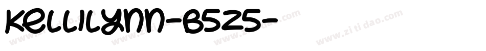 Kellilynn-B5z5字体转换