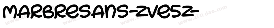 Marbresans-ZVE5Z字体转换