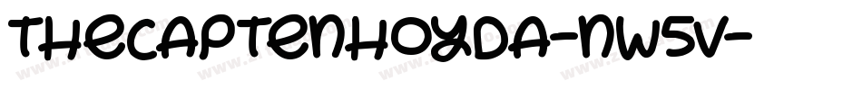 TheCaptenHoyda-nw5V字体转换