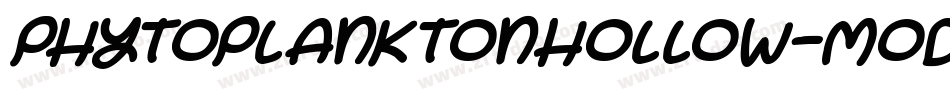 PhytoplanktonHollow-MoDv字体转换