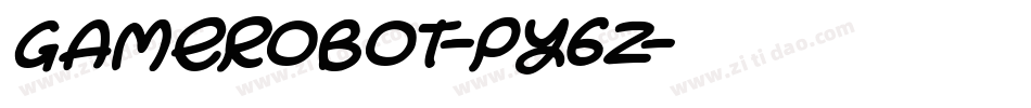 GameRobot-PY6Z字体转换