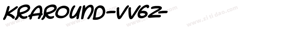 KrARound-vv6Z字体转换