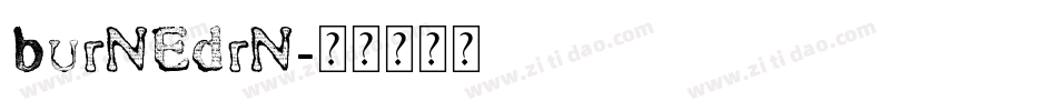 burnedrn字体转换